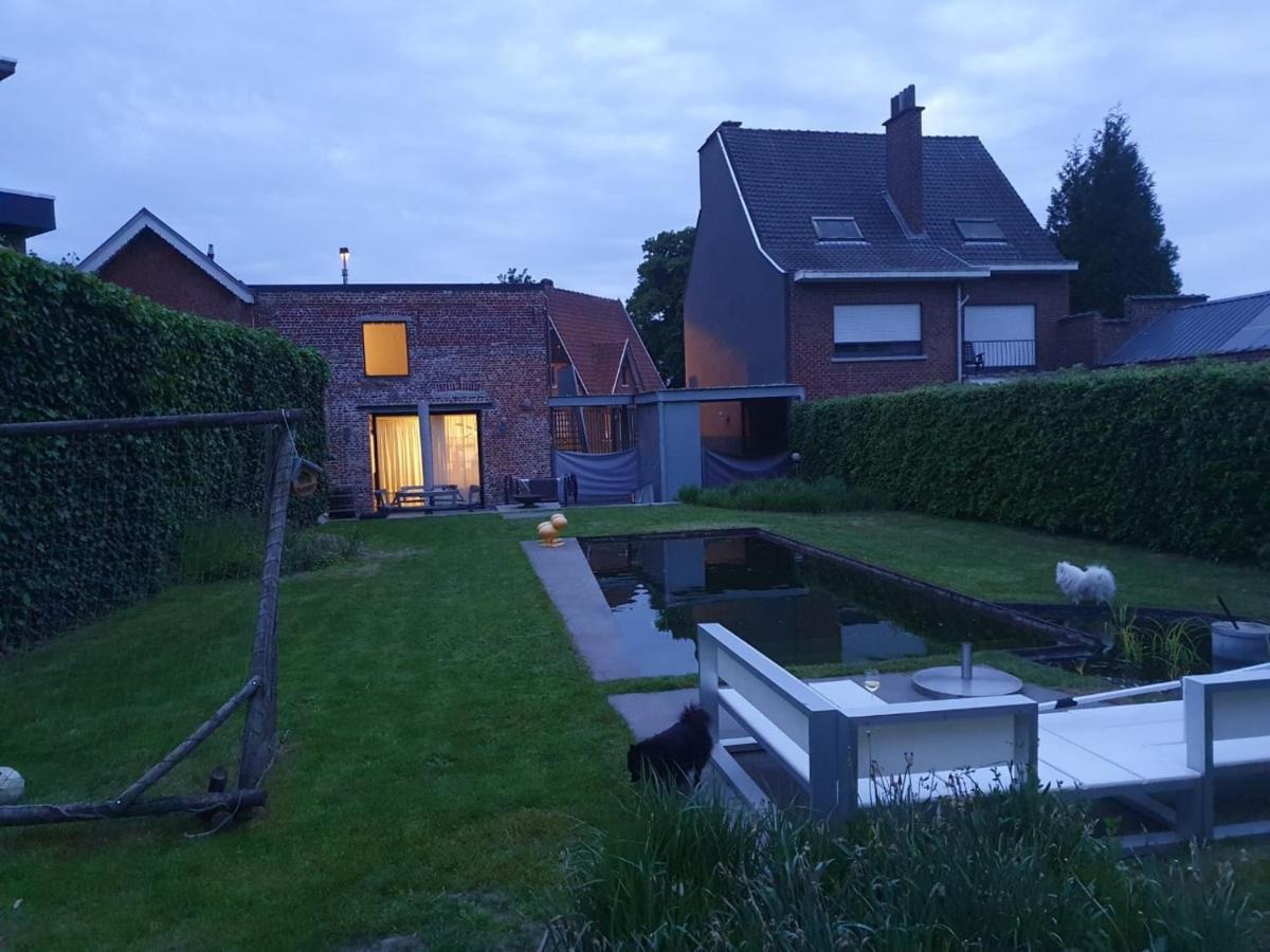 Gezellige Moderne Woning Met Zwemvijver Halle (Flemish Brabant) Exterior foto